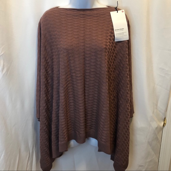 Lululemon Divinity Poncho Shawl Wrap NWT OS - Picture 7 of 16